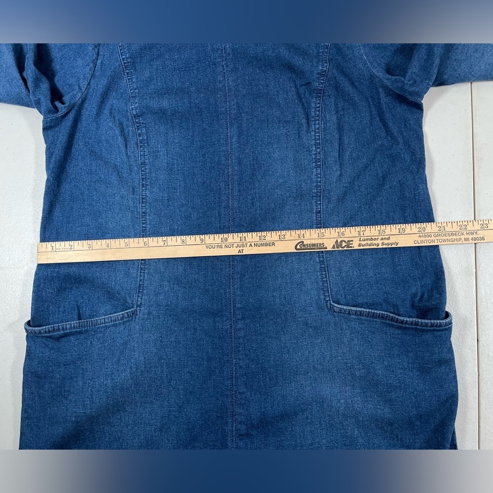 J. Jill Blue Denim Dress - Picture 11 of 16